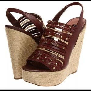 Steven by Steve Madden Breannaa Slingback Espadrille Wedge 9